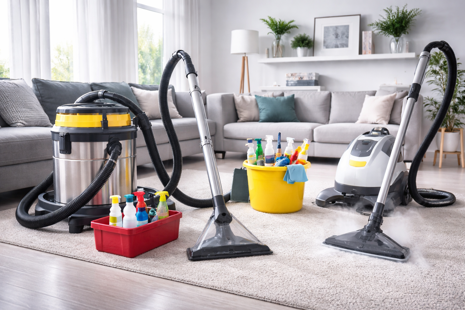 Clean residential interior
